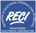 Ian Christie Electrical is a member of the Register of Electrical Contractors of Ireland